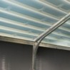 Canopia by Palram Abri de jardin résine Polycarbonate Gris 13.67m²