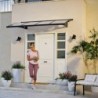 Canopia by Palram Marquise auvent Aluminium Noir 3.11m²