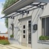 Canopia by Palram Marquise auvent Aluminium Noir 6.21m²