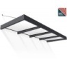 Canopia by Palram Marquise auvent Aluminium Blanc 5.32m²