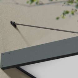 Canopia by Palram Marquise auvent Aluminium Blanc 10.5m²