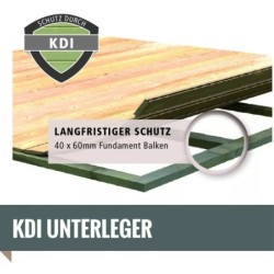 Karibu Sauna d'extérieur Bois massif Anthracite
