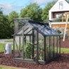 Vitavia Mini serre de jardin Noir 0.83m²