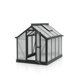 Vitavia Mini serre de jardin Noir 0.83m²