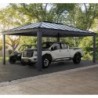 Canopia by Palram Carport double Aluminium Gris 25.62m²