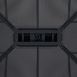 Canopia by Palram Carport double Aluminium Gris 25.62m²