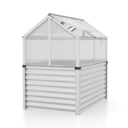 Vitavia Mini serre de jardin Gris 1m²