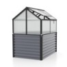 Vitavia Mini serre de jardin Gris 1m²