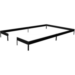 Juliana Serre de jardin en verre Gris 18.8m²