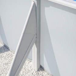 Gre Pool Piscines acier Blanc