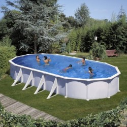 Gre Pool Piscines acier Blanc