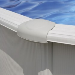 Gre Pool Piscines acier Blanc