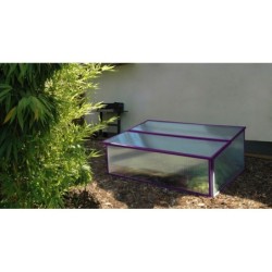 Vitavia Mini serre de jardin Violet 0.5m²