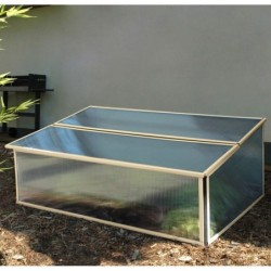 Vitavia Mini serre de jardin Beige 0.5m²