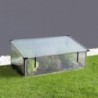 Vitavia Mini serre de jardin Gris 0.5m²