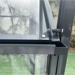 Green Protect Serre de jardin en verre 16.32m²