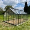 Green Protect Serre de jardin en verre 16.32m²