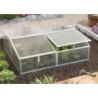 Vitavia Mini serre de jardin Gris 1.2m²