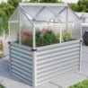 Vitavia Mini serre de jardin Gris 1m²