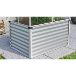 Vitavia Mini serre de jardin Gris 1m²