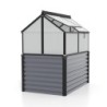 Vitavia Mini serre de jardin Noir 1m²