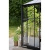 Halls Serre de jardin en verre Noir 6.3m²