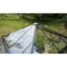 Halls Serre de jardin en verre Noir 6.3m²