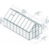 Canopia by Palram Serre de jardin en polycarbonate