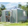 Vitavia Abri de jardin métal Aluminium Gris 10.2m²