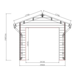 Woodlife Garden Abris de jardin en composite Composite Gris 15m²