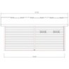 Woodlife Garden Abris de jardin en composite Composite Gris 15m²