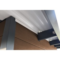 Woodlife Garden Abris de jardin en composite Composite Marron 14.75m²