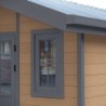 Woodlife Garden Abris de jardin en composite Composite Marron 10.71m²