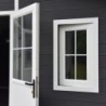 Woodlife Garden Abris de jardin en composite Composite Gris 14.90m²