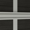Woodlife Garden Abris de jardin en composite Composite Gris 14.90m²