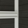 Woodlife Garden Abris de jardin en composite Composite Gris 14.90m²