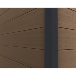 Woodlife Garden Abris de jardin en composite Composite Marron 14.90m²