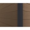 Woodlife Garden Abris de jardin en composite Composite Marron 14.90m²
