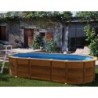 Gre Pool Piscines acier Bois naturel