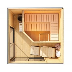 Karibu Sauna d'extérieur
