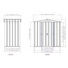 Duramax Abri de jardin métal Métal + 3 couches peinture Marron 2.48m²