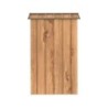 Duramax Abri de jardin métal Métal + 3 couches peinture Marron 2.48m²