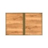 Duramax Abri de jardin métal Métal + 3 couches peinture Marron 2.48m²