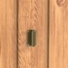Duramax Abri de jardin métal Métal + 3 couches peinture Marron 2.48m²