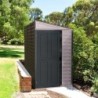 Duramax Abri de jardin résine PVC Gris 2.94m²