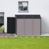 Duramax Abri de jardin résine PVC Gris 2.94m²