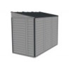 Duramax Abri de jardin résine PVC Gris 2.94m²
