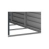 Duramax Abri de jardin résine PVC Gris 2.94m²