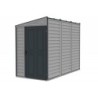 Duramax Abri de jardin résine PVC Gris 2.94m²
