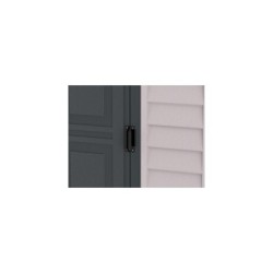 Duramax Abri de jardin résine PVC Gris 2.94m²